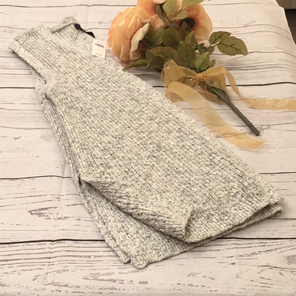 NWT Gap gray and white duster sleeveless cardigan sweater. - Picture 3 of 4